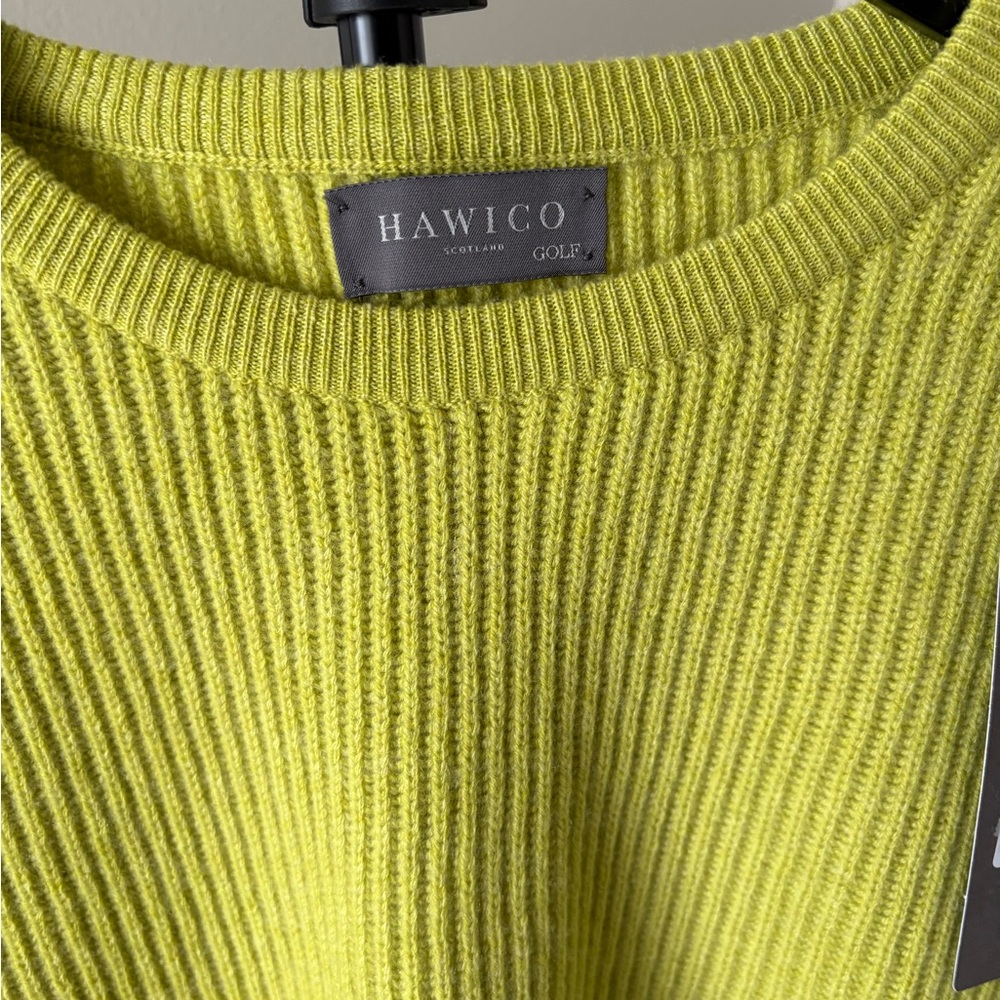Hawico Mens Cashmere Crew Neck Sweater - Picture 2 of 6